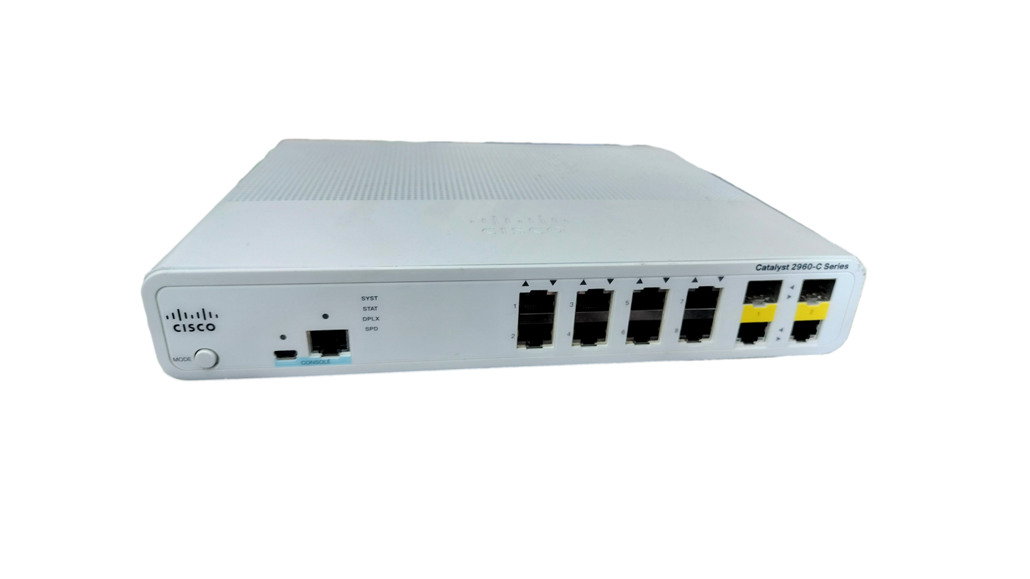 CISCO WS-C2960CX-8TC-L 8-Port Gigabit Managed Switch