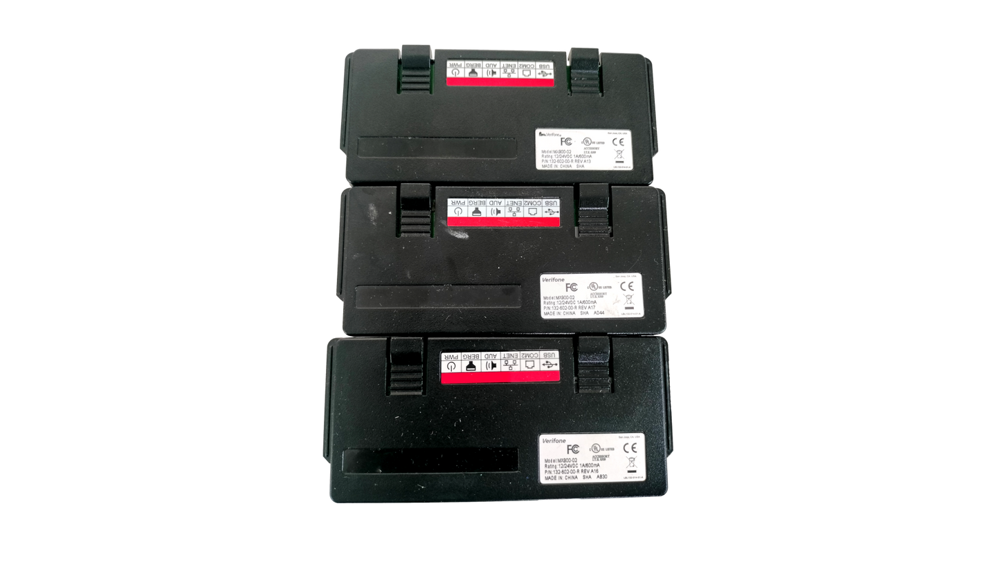 3 pack Verifone MX900-02 USB Input/Output Ethernet Module 132-602-00-R