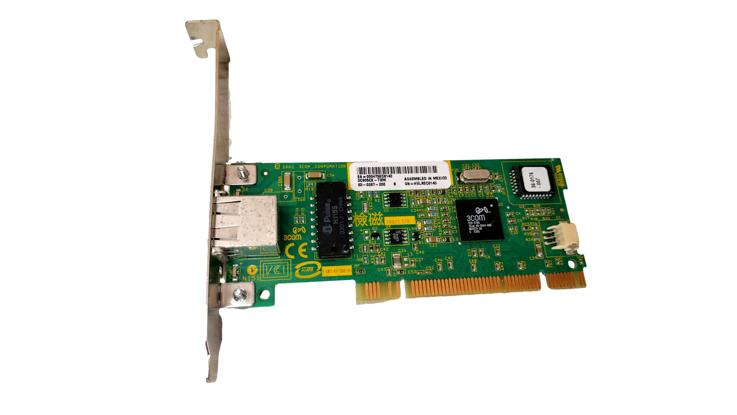 3Com 3C905CX-TXM Single-Port 100Mb/s PCI Network Adapter