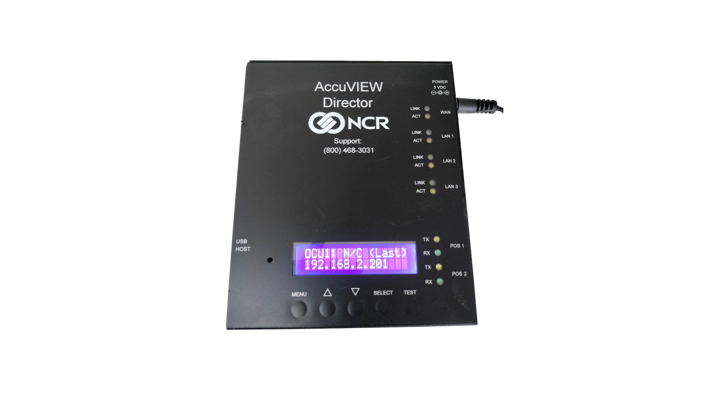 NCR Texas Digital Accuview 23115 Director POS