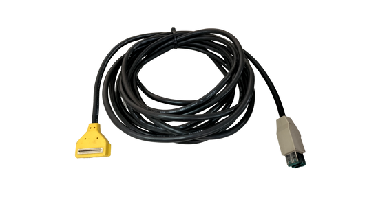 VeriFone Yellow 12v Latch & Lock Cable 23998-02-R