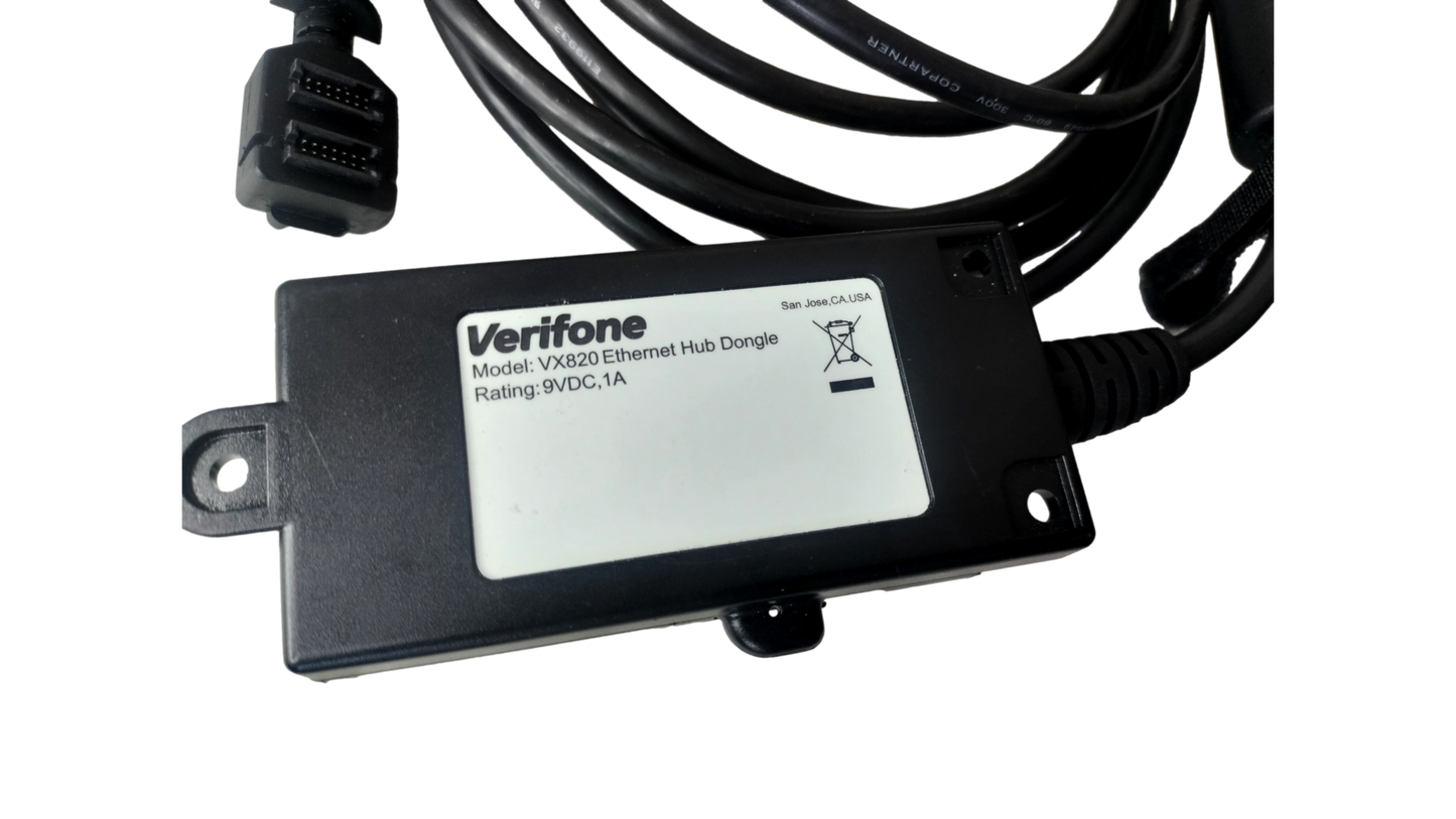 Verifone VX820 Ethernet HUB Dongle CBL282-060-01-B