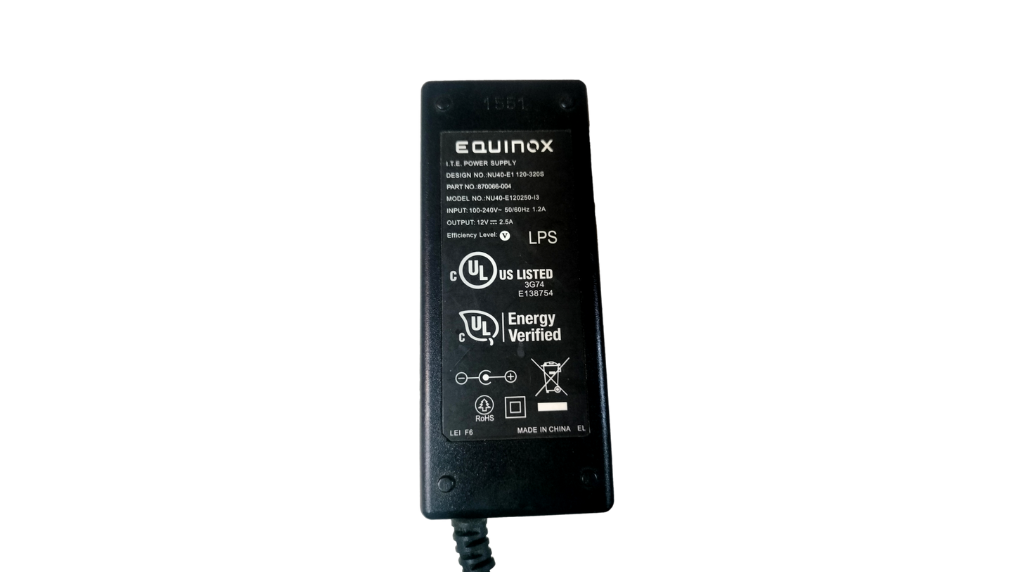 Equinox NU40-e120250-I3 12V 2.5A AC Power Adapter 870066-004