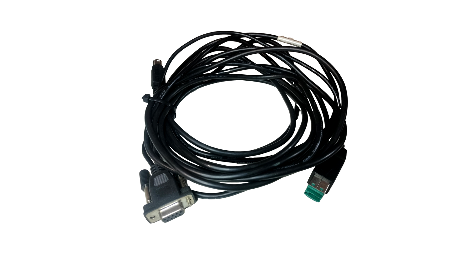 9 pin Serial to RS232 & Power over USB Cable CAB350562