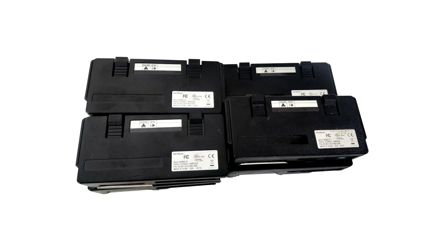Lot 7 Verifone MX925 MX915- MX900-01 I/O Cash Register Block 132-601-00-R