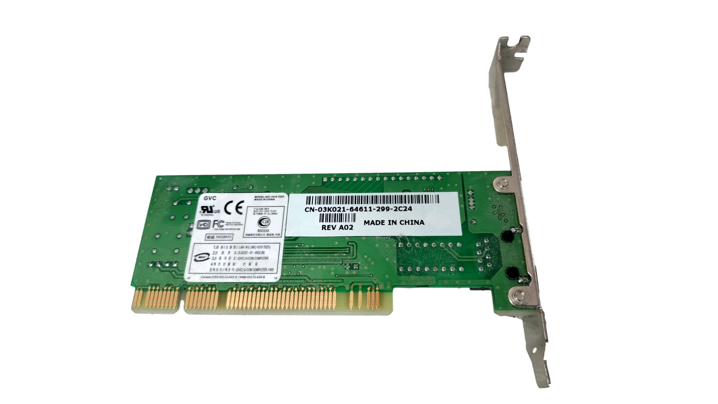 Dell GVC  10/100 PCI Network Adapter Ethernet Card 3K021
