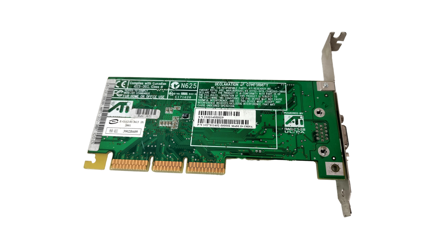 Dell ATI 1027311602 32MB AGP VGA Video Card 09K099