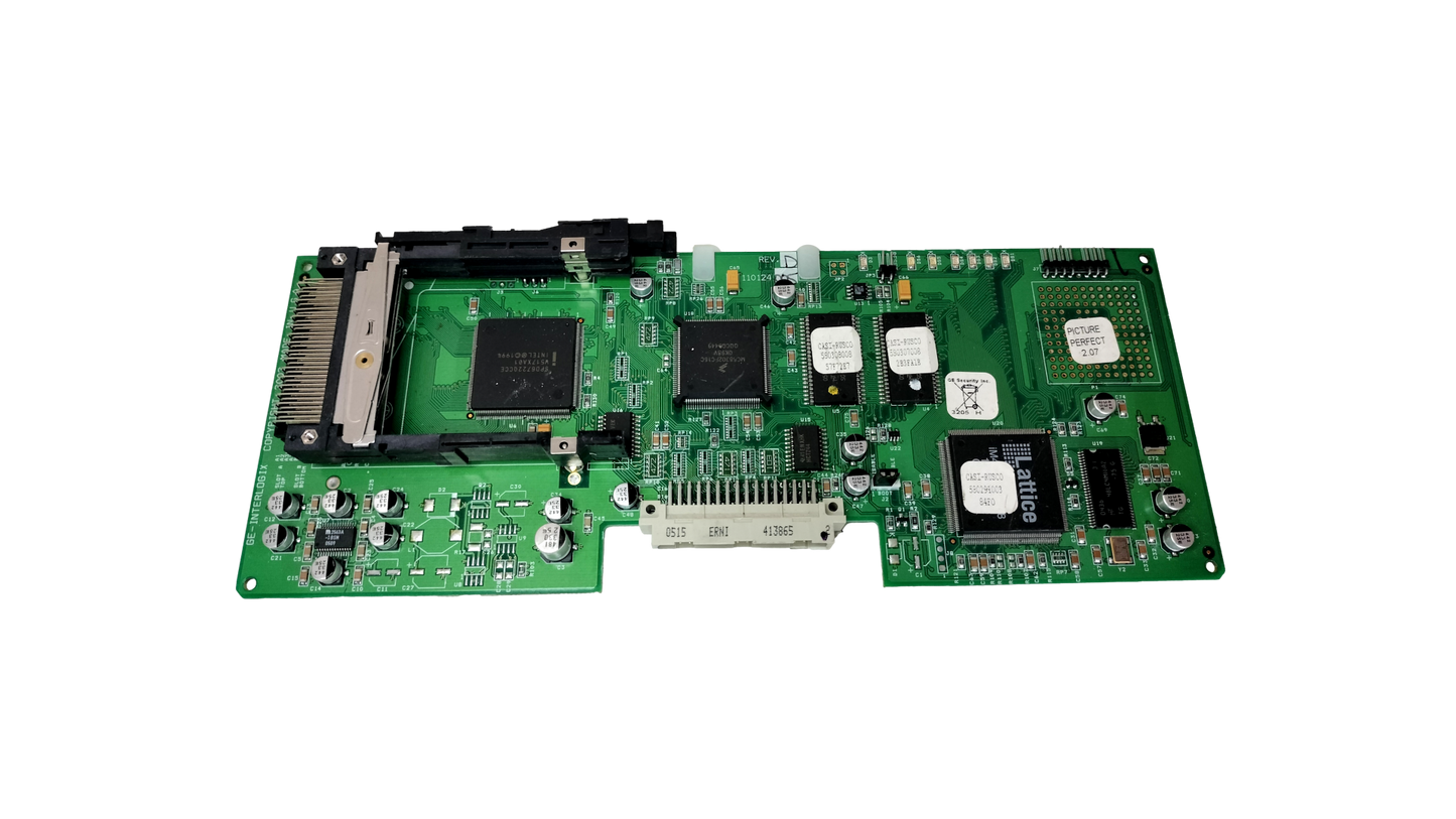 GE INTERLOGIX 100124002D REV.D  Security Board