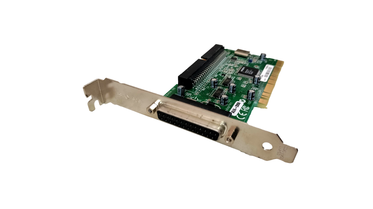 Adaptec AVA-2906 PCI Controller Card SCSI Expansion Adapter - 50 Pin - DB-25