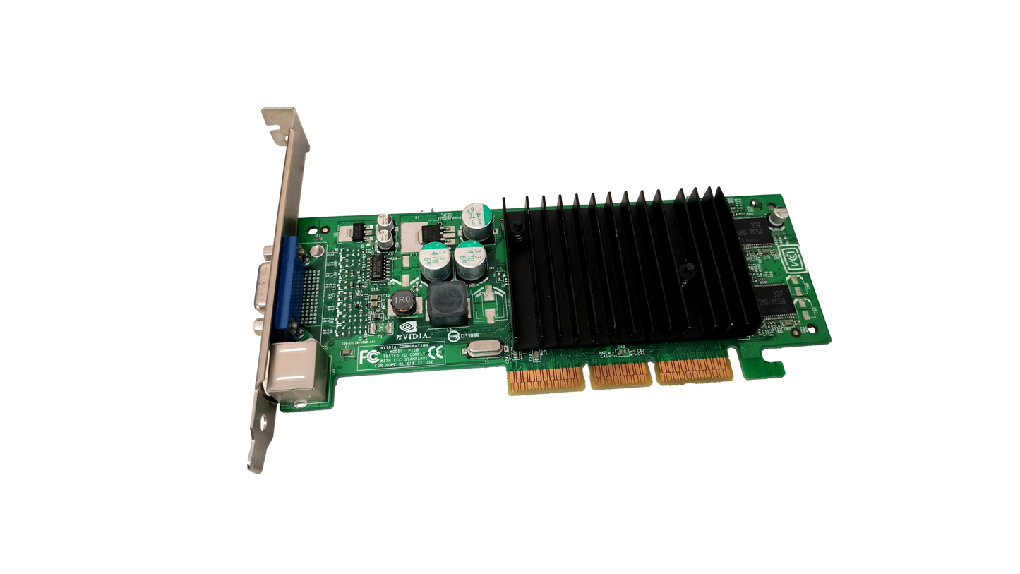 NVIDIA Model P118 64MB AGP VGA VIDEO CARD 8903 Ver 110 6002578 180-10110-0000-A0