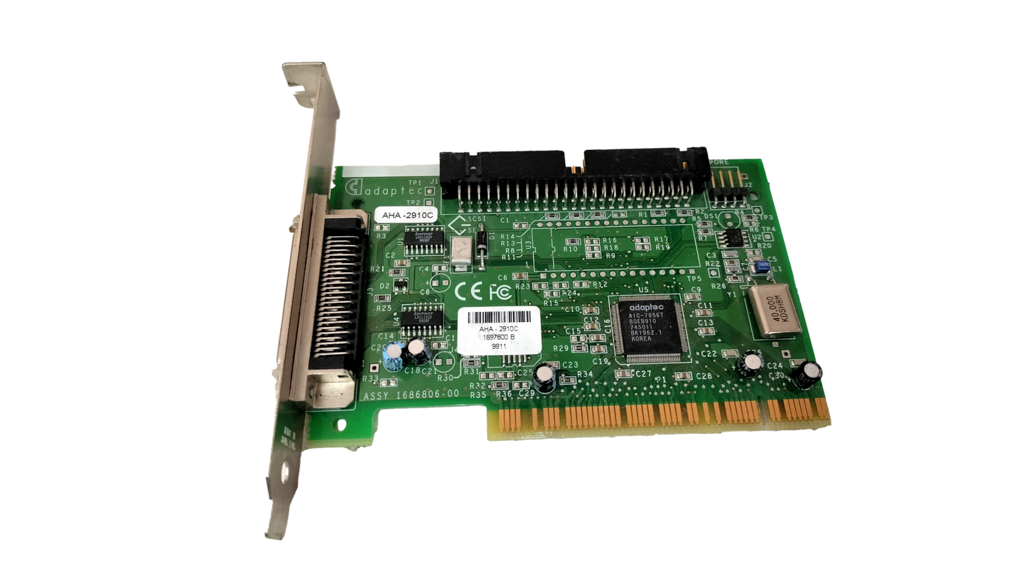 Adaptec AHA-2910C PCI Fast SCSI Controller Card 1686806-00