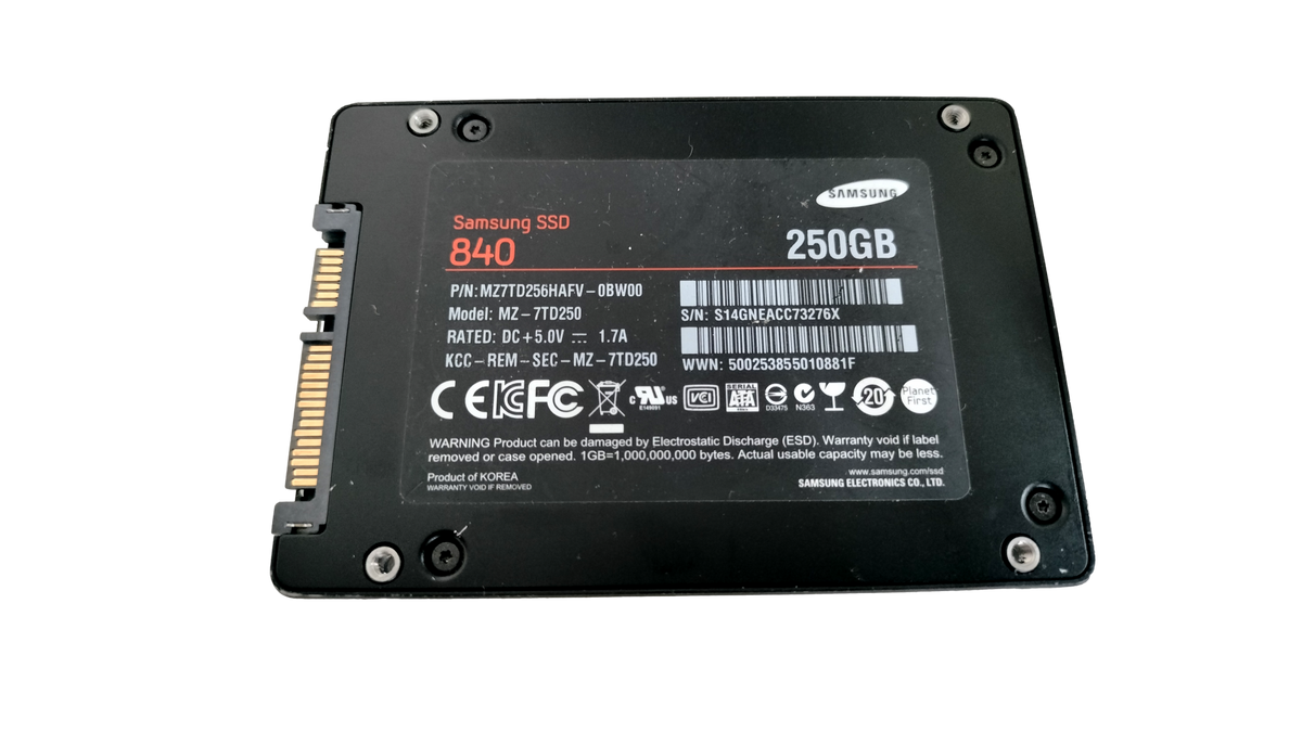 Samsung 840 Evo 250GB 2.5" Solid State Drive MZ-7TD250 68%