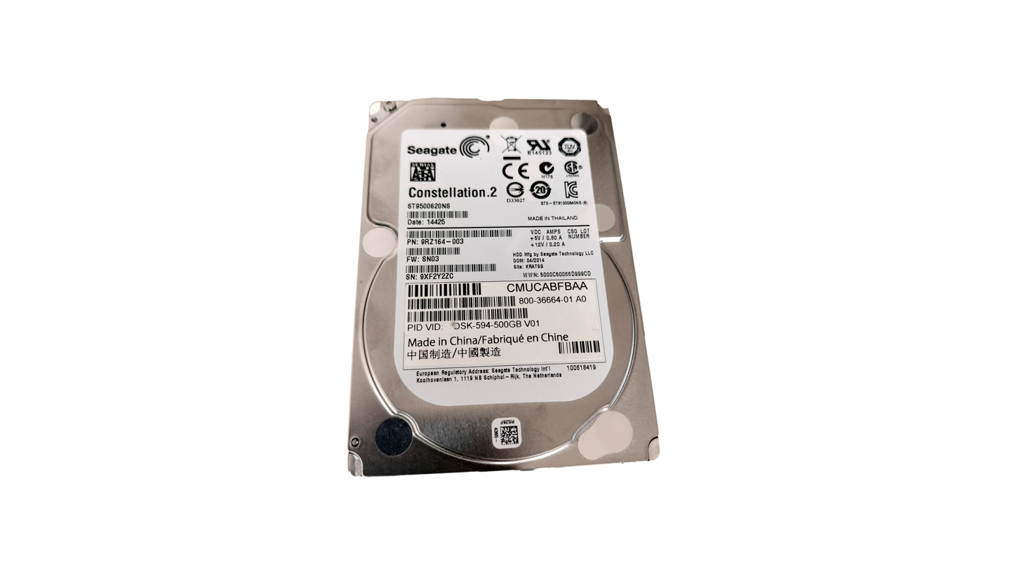 Seagate ST9500620NS Constellation.2 500GB  2.5" SATA Server Hard Drive