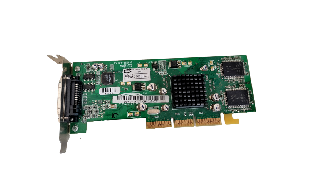 Dell 109-81100-01 ATI Radeon 7000 VE 32MB DVI AGP DDR Graphics Card 6T097 Short Height (Copy)