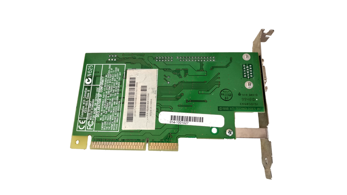 ATI Rage 109-49300-01 4MB AGP VGA Video Card