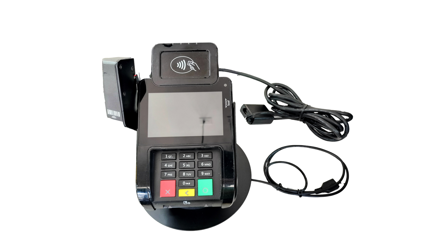 PAX Q30 POS Payment Credit Card Terminal Ethernet WiFi NCR Scanner
