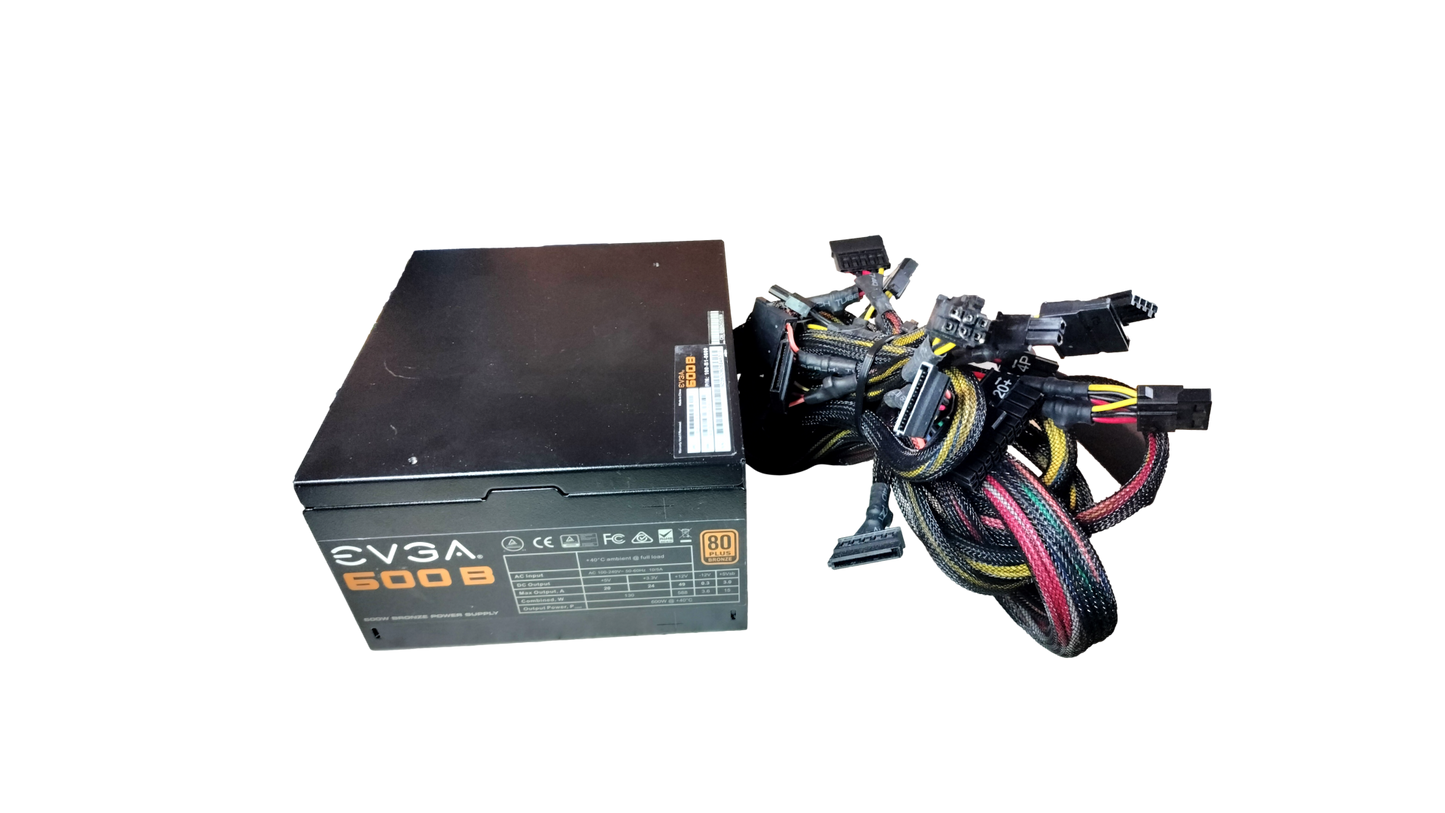 EVGA 600B 100-B1-0600 600W 20+4-Pin ATX Desktop Power Supply