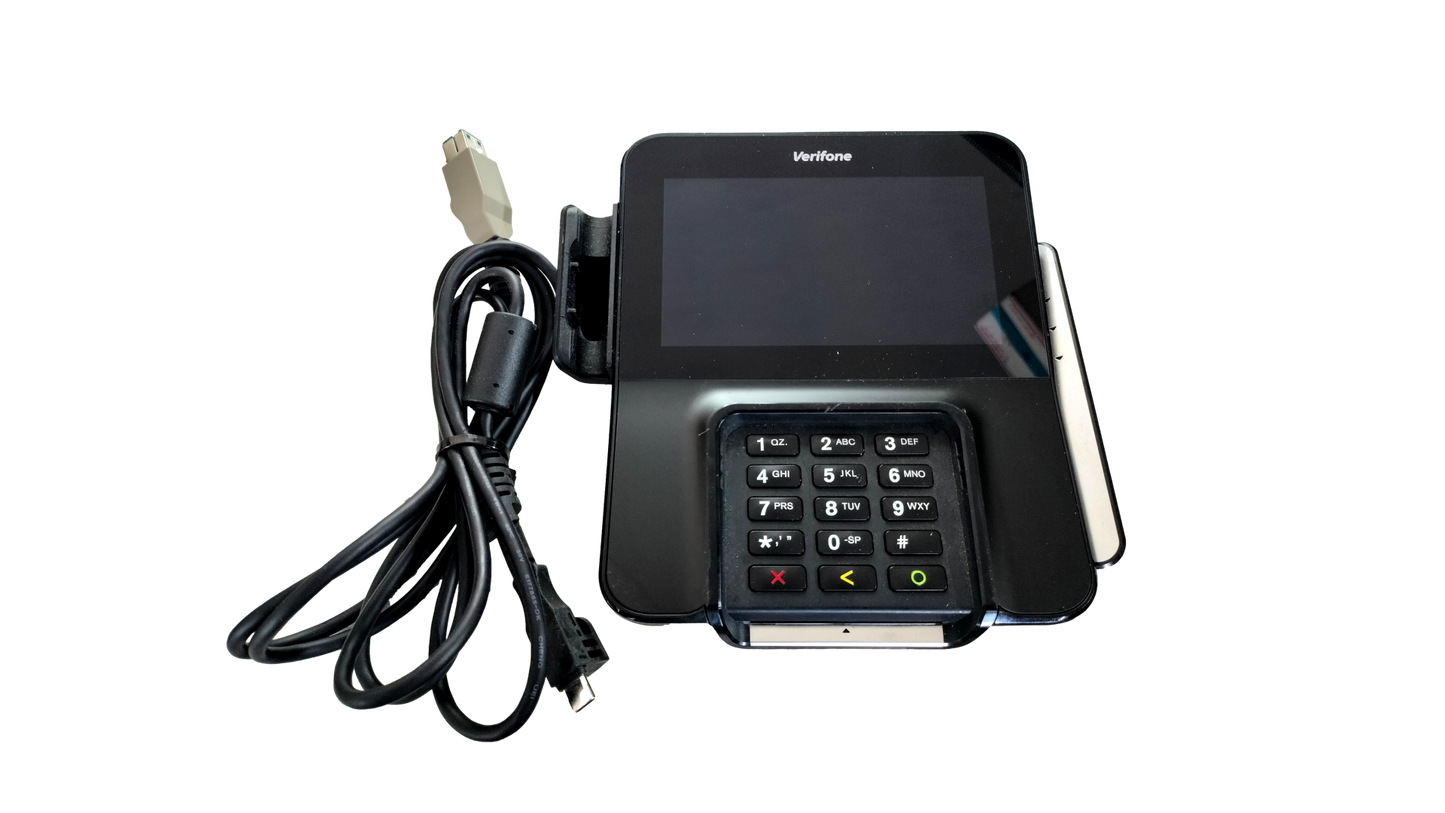 Verifone M400 WIFI/BT Credit Card Terminal w/ Power over USB Cable