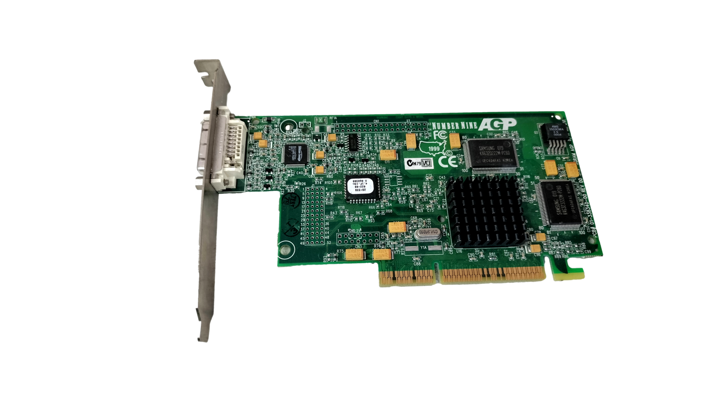 IBM Number Nine SR9 AGP video graphics card 33L1618
