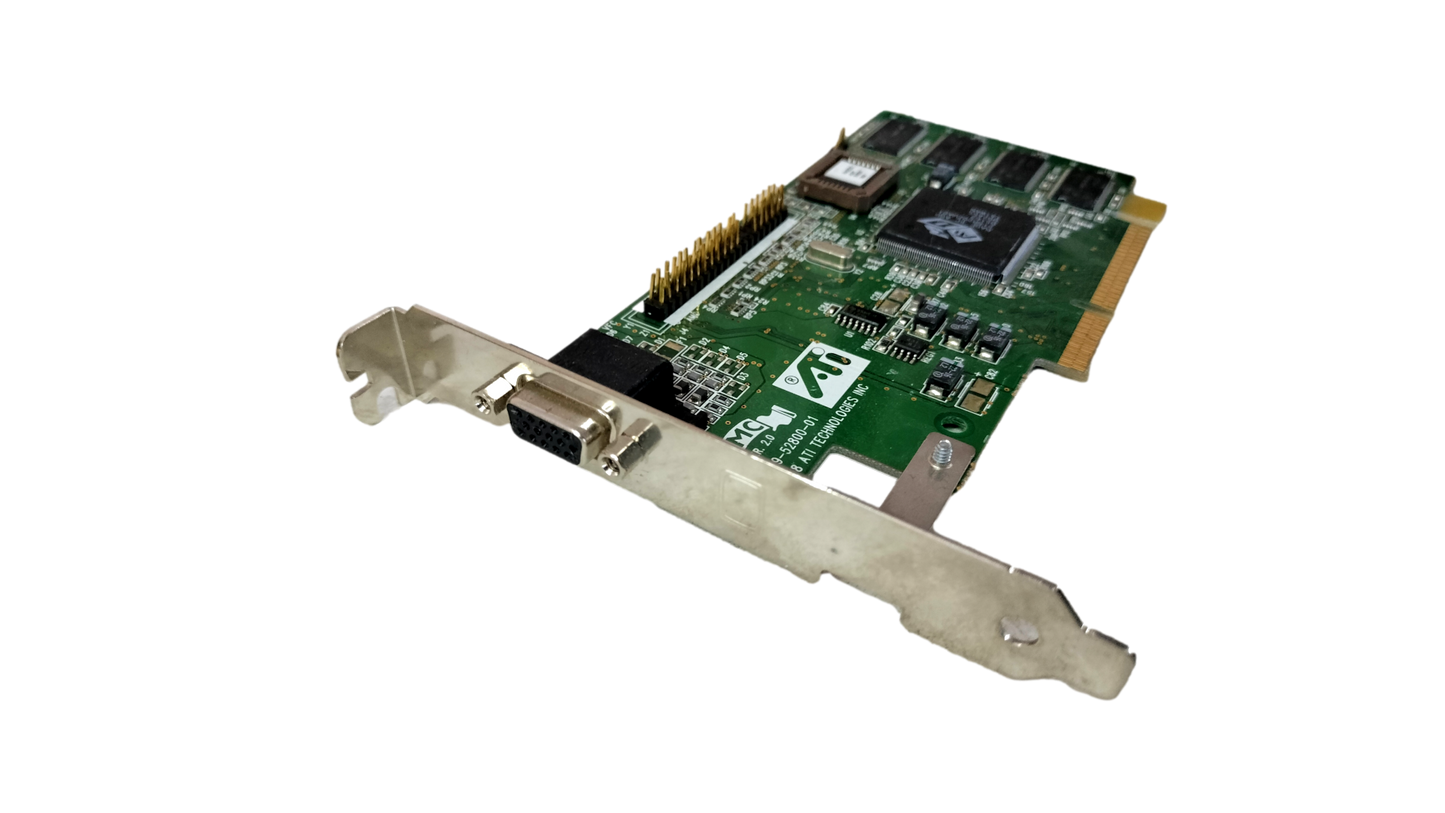 ATI Rage2C 109-52800-01 VGA Out AGP Video Card
