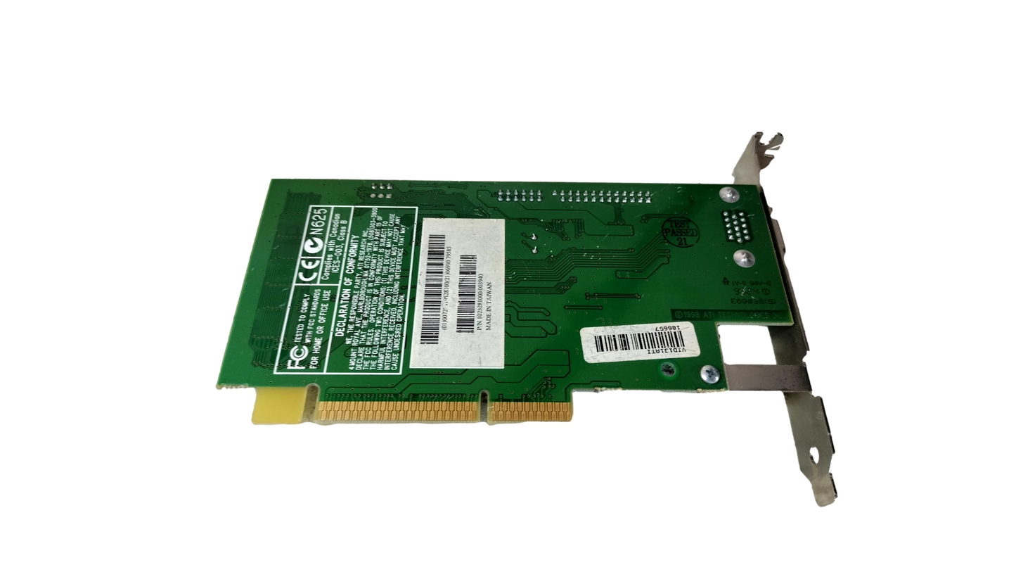 ATI Rage2C 109-52800-01 VGA Out AGP Video Card