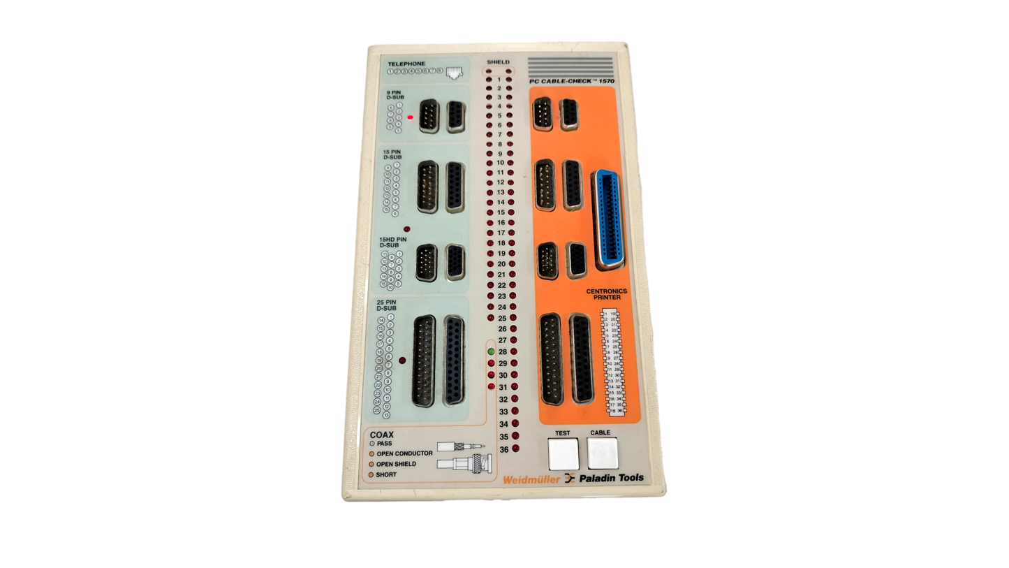 Weidmuller Paladin Tools Universal PC Cable Check 1570