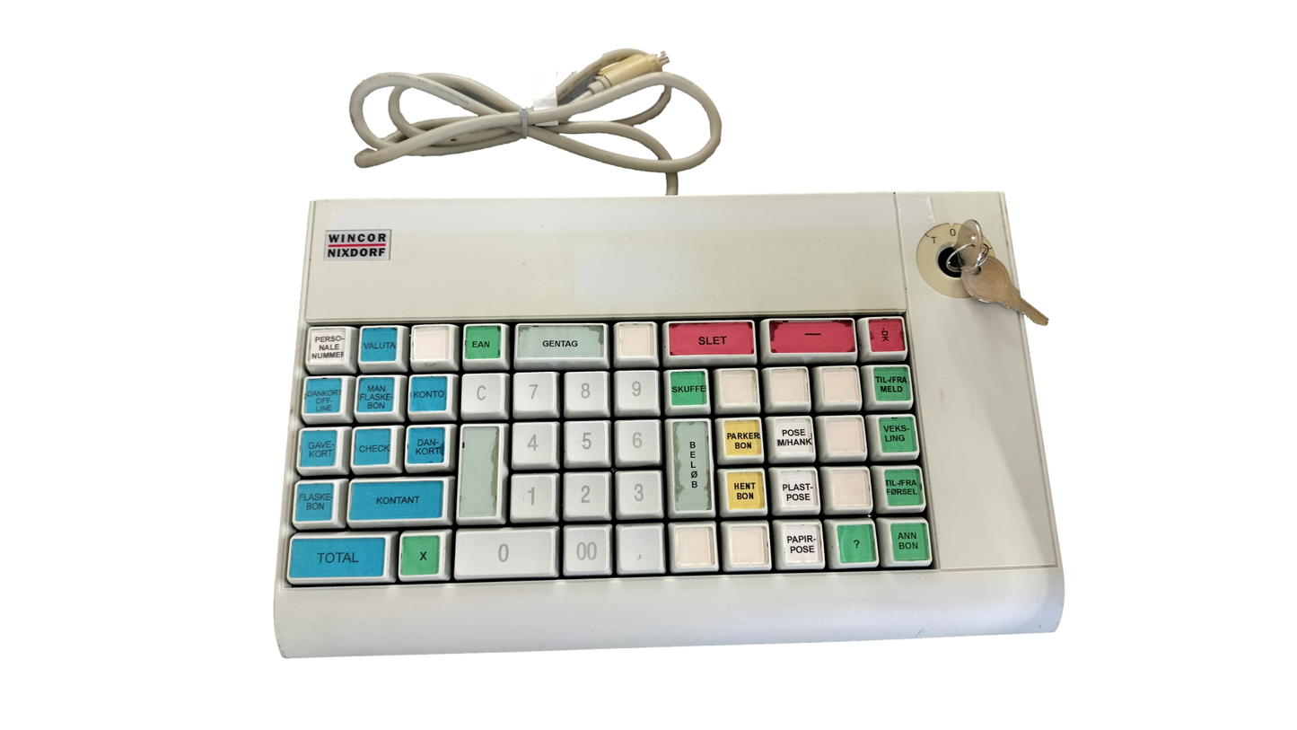 Wincor Nixdorf TA61 Programmable POS (Point of Sale) Matrix Keyboard