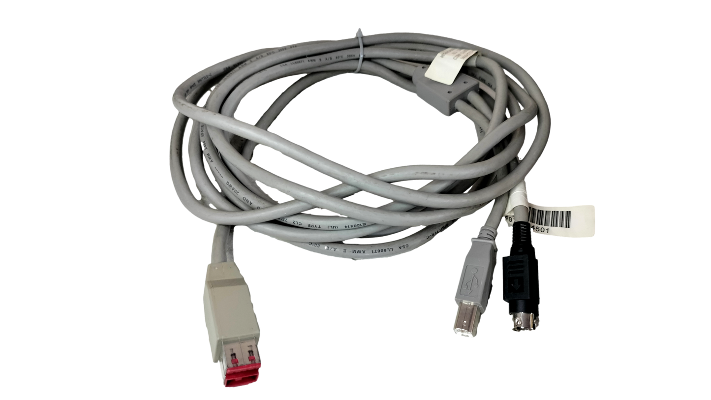 NCR 1416-C713-0040 13 feet Printer USB & Power Cable