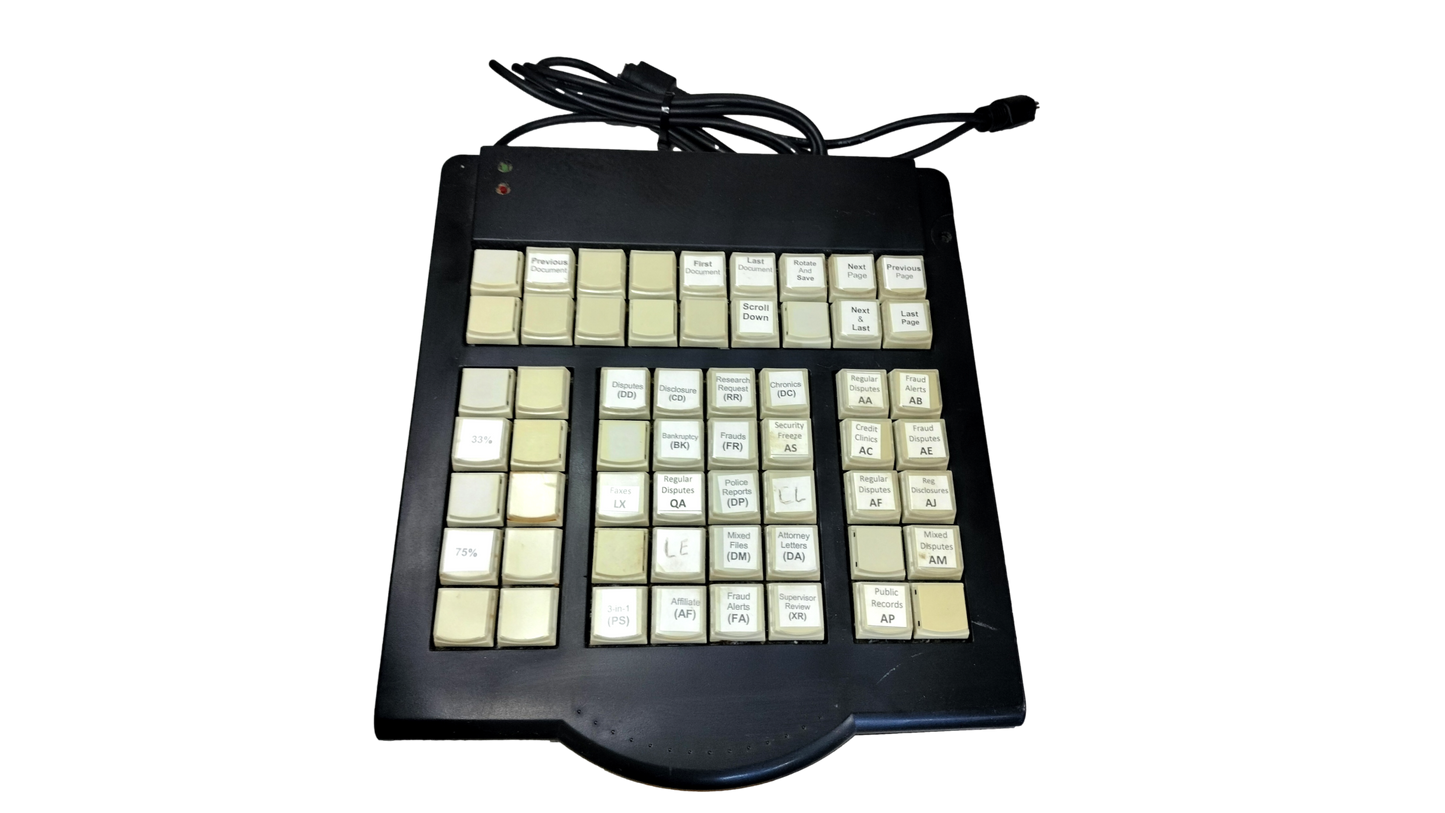 Legacy P.I. Engineering X-keys Programmable Macro Keyboard