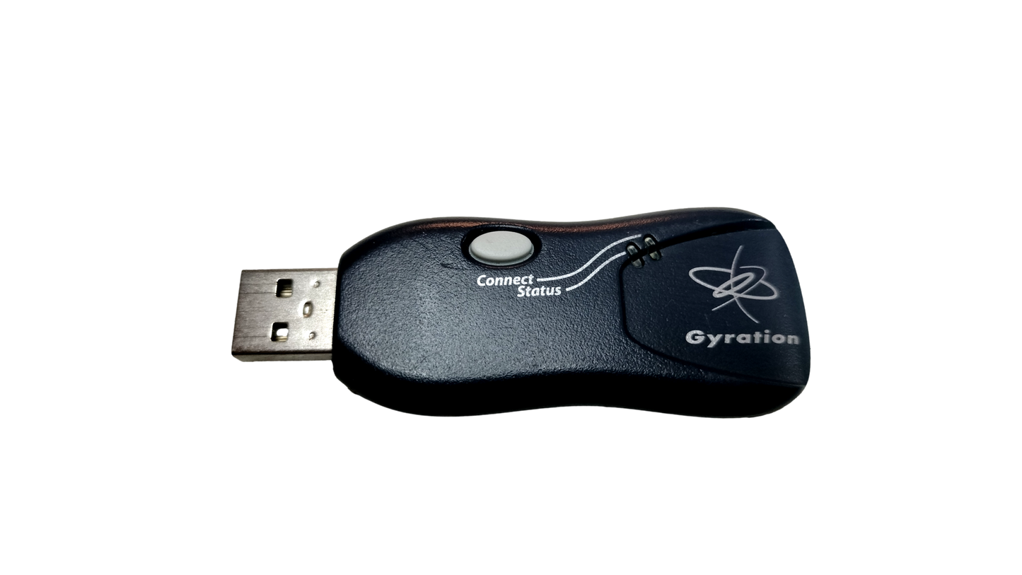 Gyration 2.4Ghz Wireless Keyboard GC15CK With Dongle