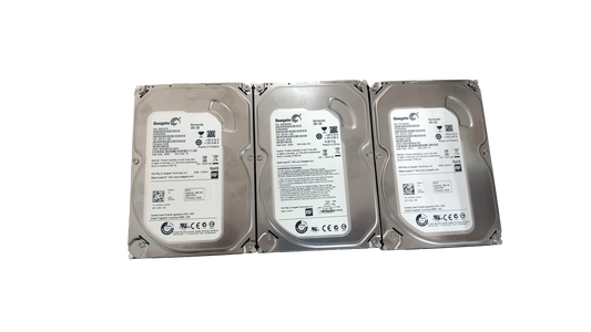 3x Seagate Barracuda ST250DM000 250GB SATA III 3.5 in Desktop Hard Drive