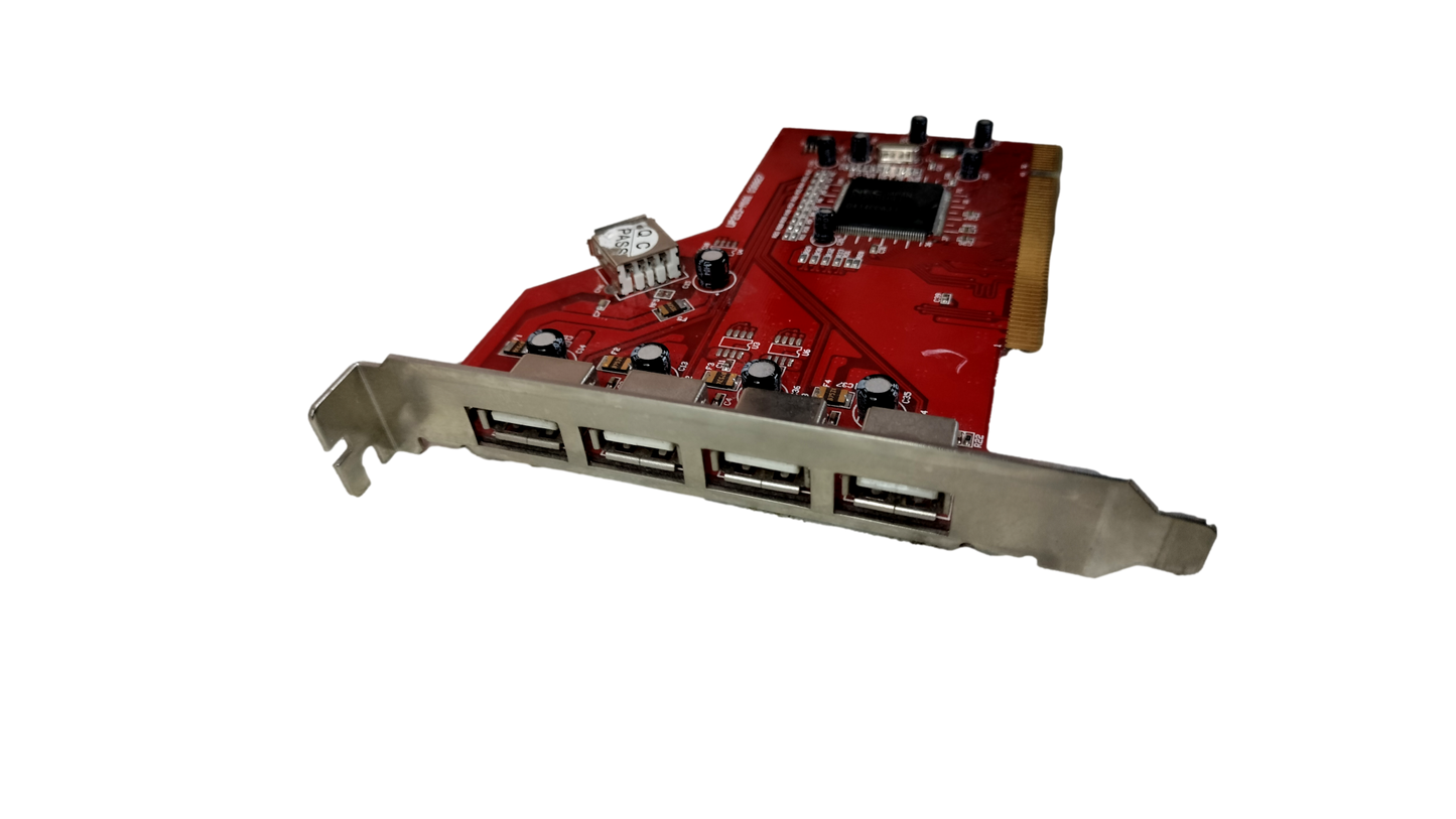 NEC UP215-N101 030827 5-Port PCI to USB 2.0 Expansion Card