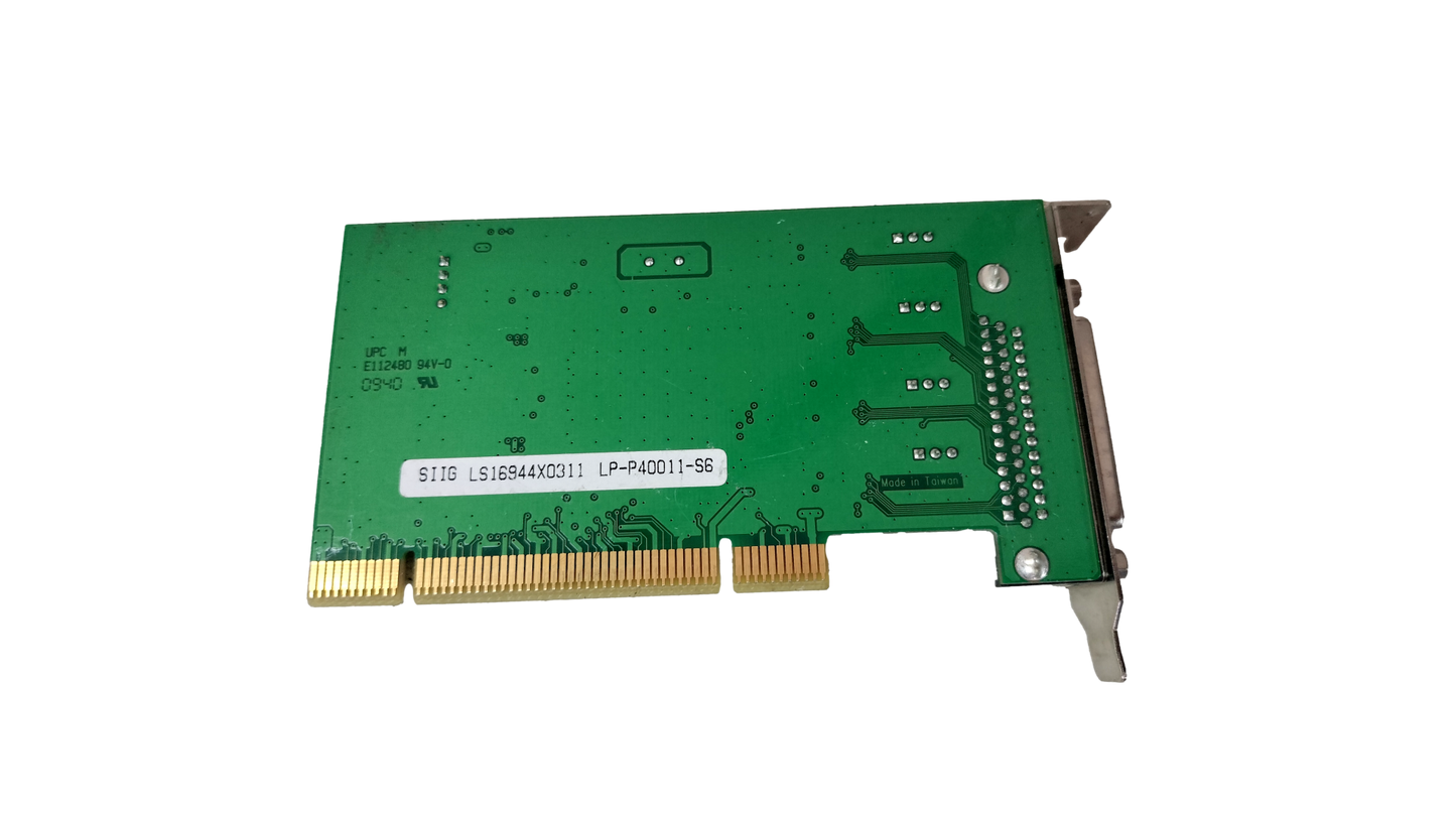 SIIG CyberPro LP-P40011-S6 4-Port Serial Low Profile Card