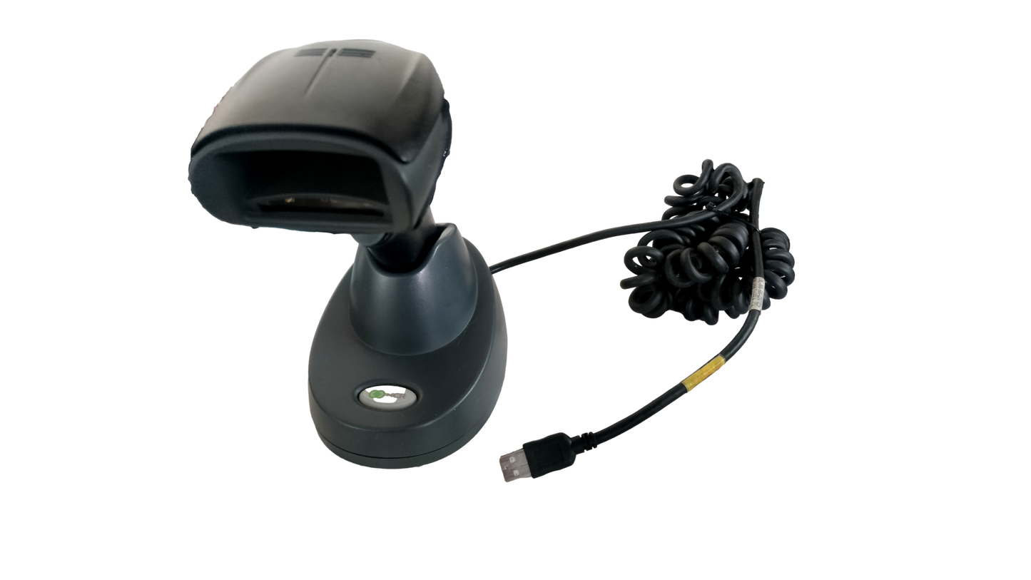NCR Honeywell Xenon 1920 Scanner and Charging Base 7837-4001-9090