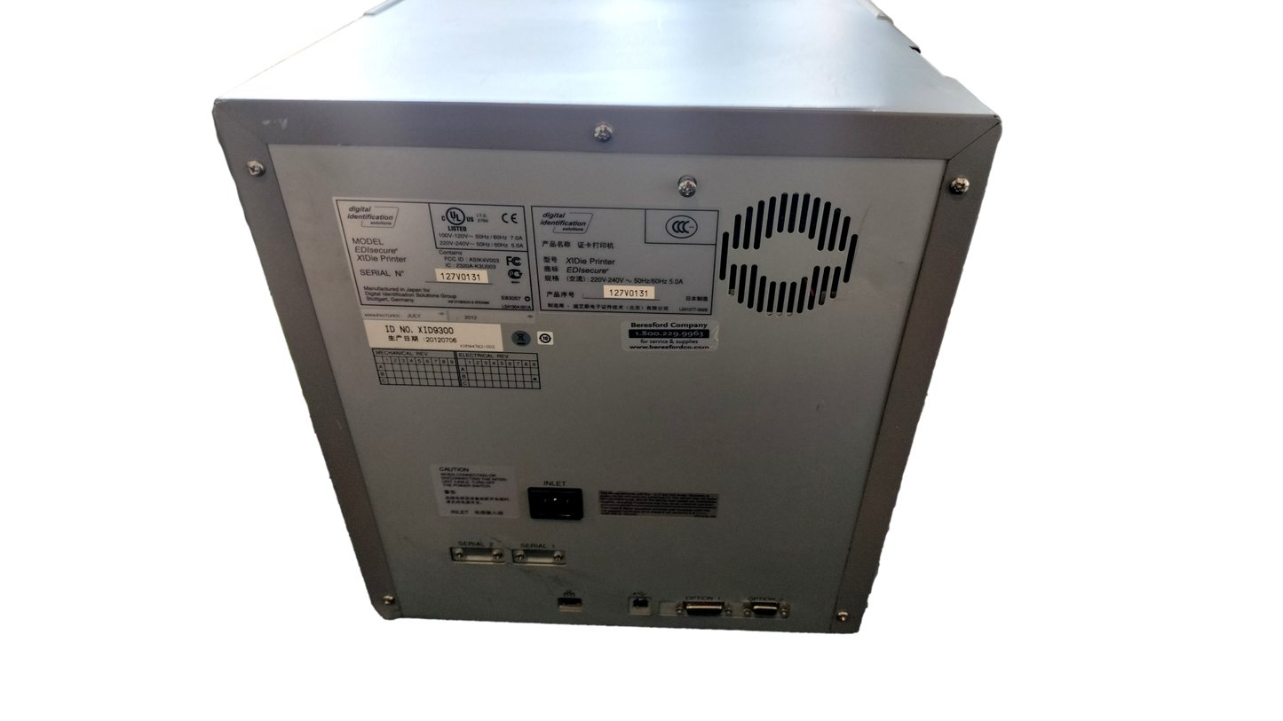 Digital Identification Solutions EDIsecure XID 9300 ID Printer  **Count 2991**