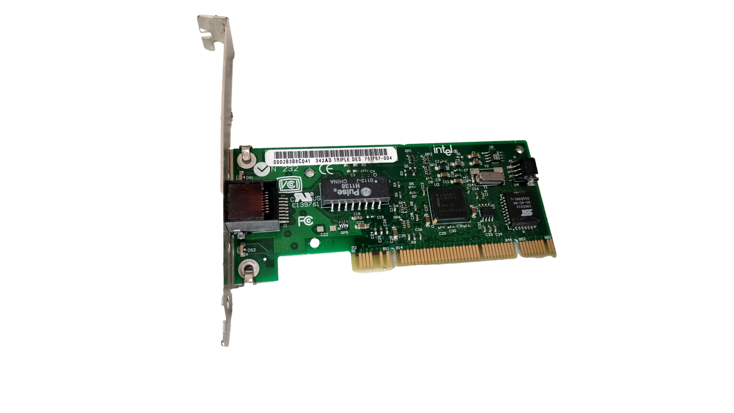 Intel PRO/100 S 10/100 Desktop PCI Network Adapter 751767-004 / 007 / 008