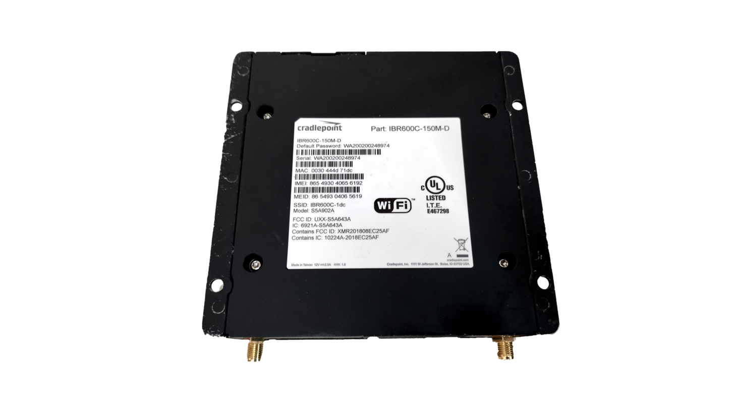 Cradlepoint IBR600C-150M-D WiFi 4G LTE Router