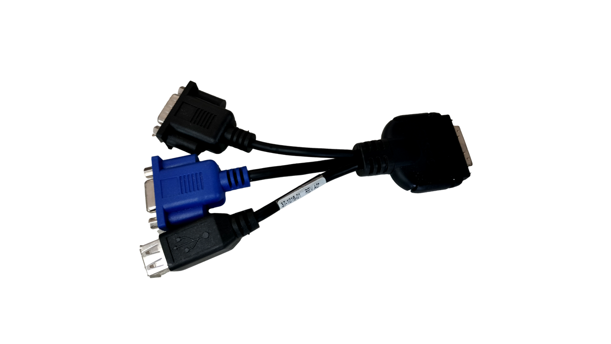 Genuine Cisco UCS Cable 37-1016-01 KVM Dongle Cable DB9 VGA USB Serial