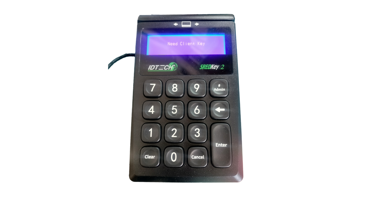 ID TECH SREDKey 2 Encrypted Keypad & MSR Card Reader (IDSK2-534E)