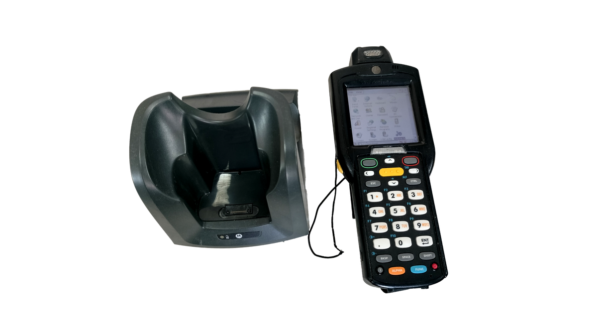 Motorola MC3100 Barcode Scanner with CRD3000-1000R Charging Dock