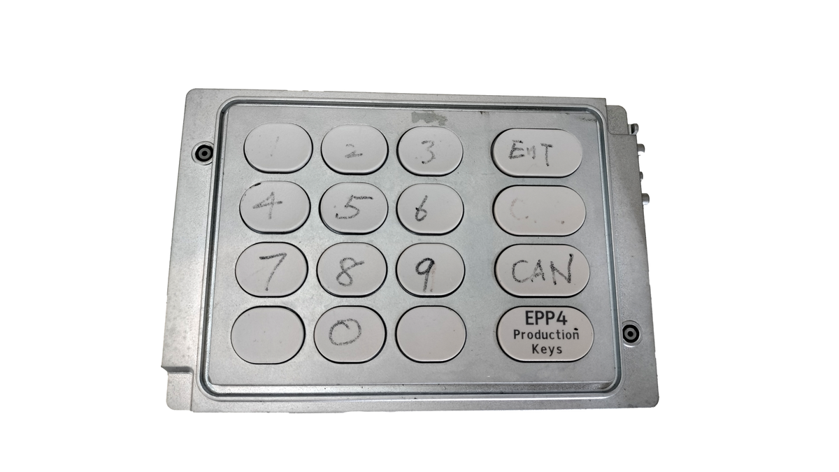 NCR 5815 EPP ATM Encrypting PIN Pad Keypad 445-0766098 EPP4 Production Keys