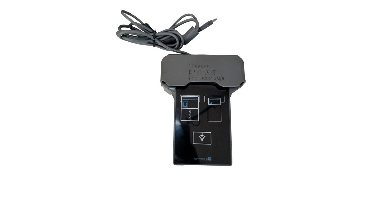 Access-IS OCR601 Half-Page ePassport MRZ ID Document Reader RFID Kiosk Scanner