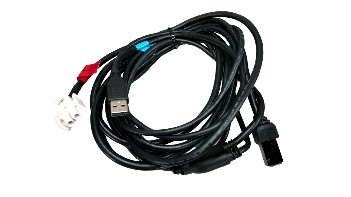 NCR 497-0509419 FastLane SelfServ R6 CTM PoweredUSB to Split USB A Y-Cable