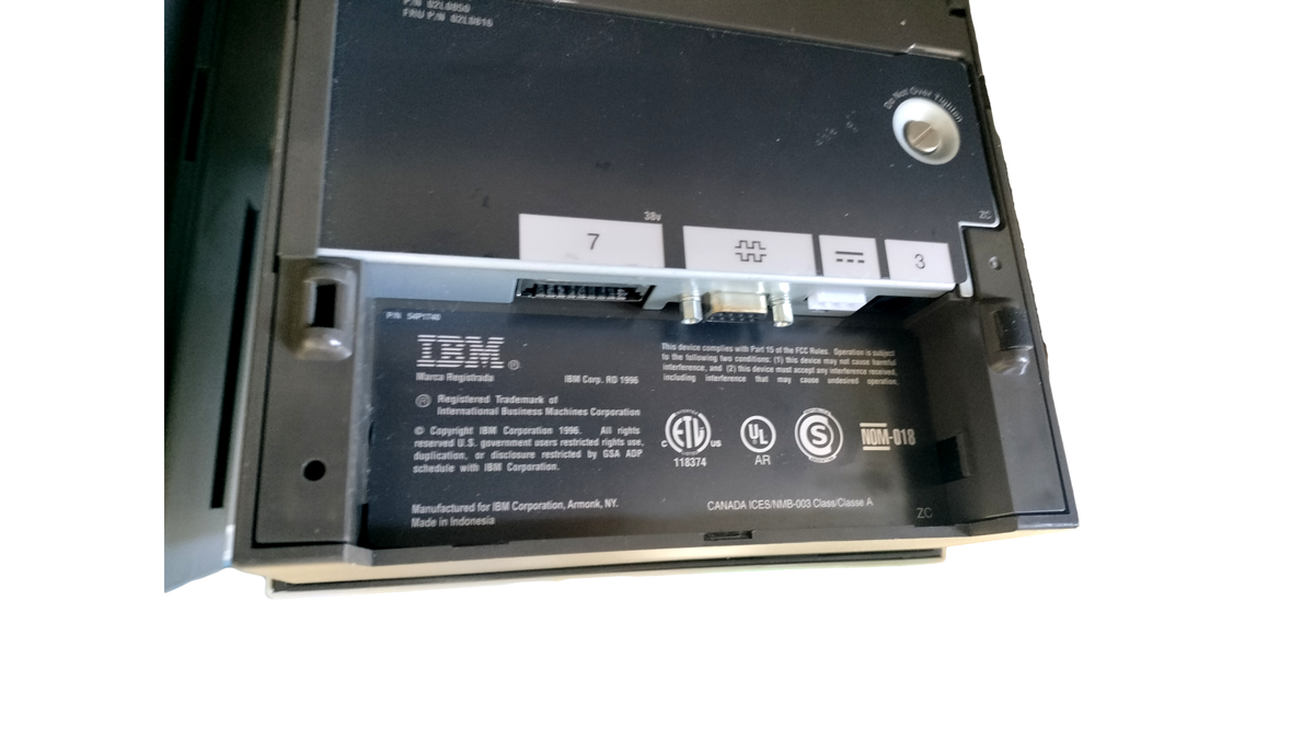 Lot of 2 IBM SureMark 4610 POS Thermal Receipt Printers Dual-Station As-Is Repair