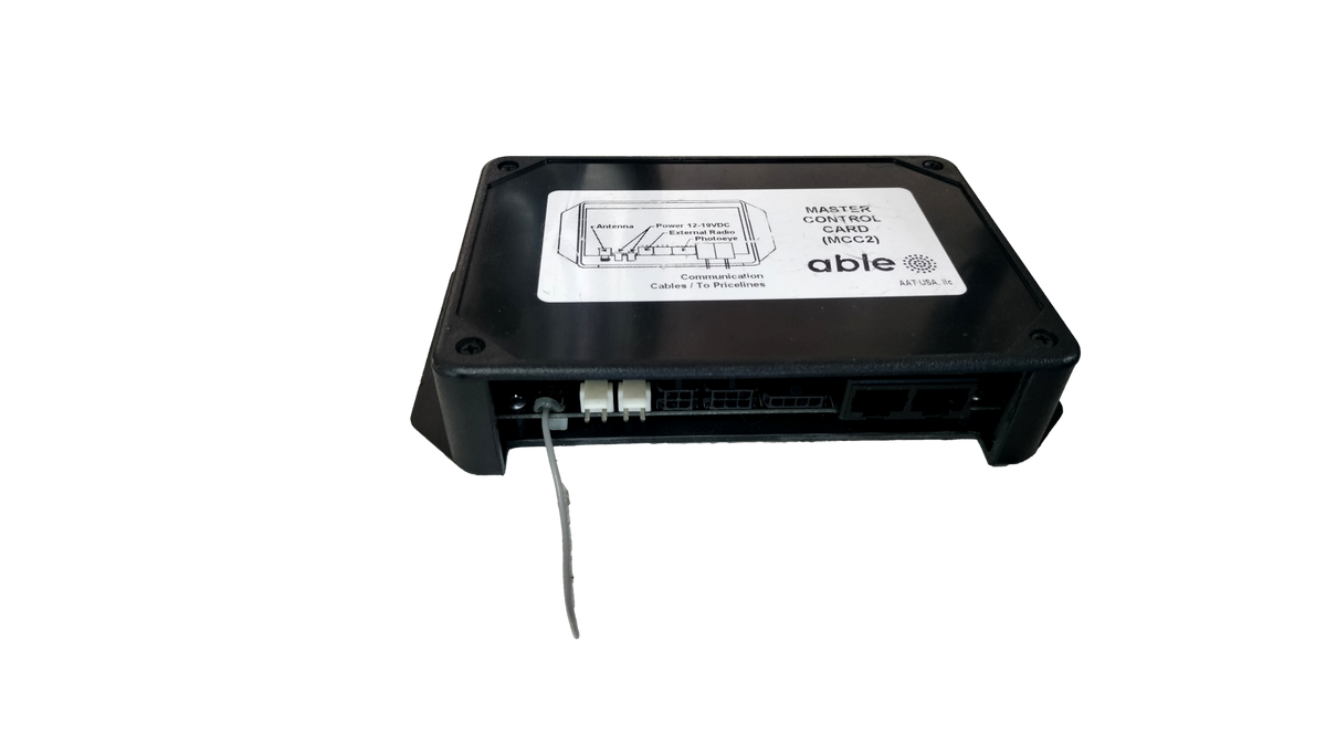 Able AAT USA MS-MCC02-D Master Control Card MCC2 Gas Station Price Sign Module