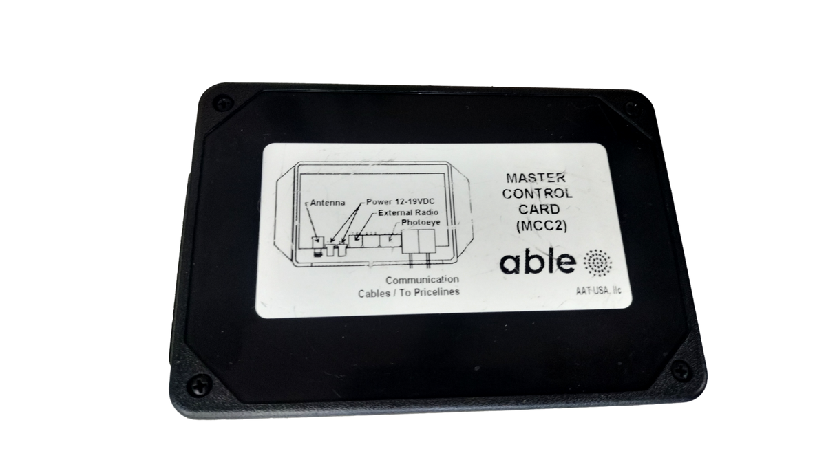 Able AAT USA MS-MCC02-D Master Control Card MCC2 Gas Station Price Sign Module