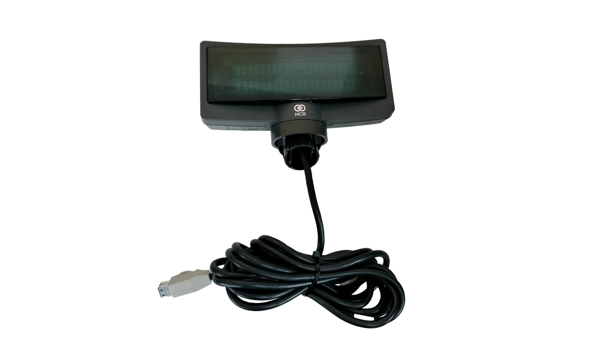 NCR 5975 RealPOS 2x20 VFD Customer Pole Display 5975-1001-9082
