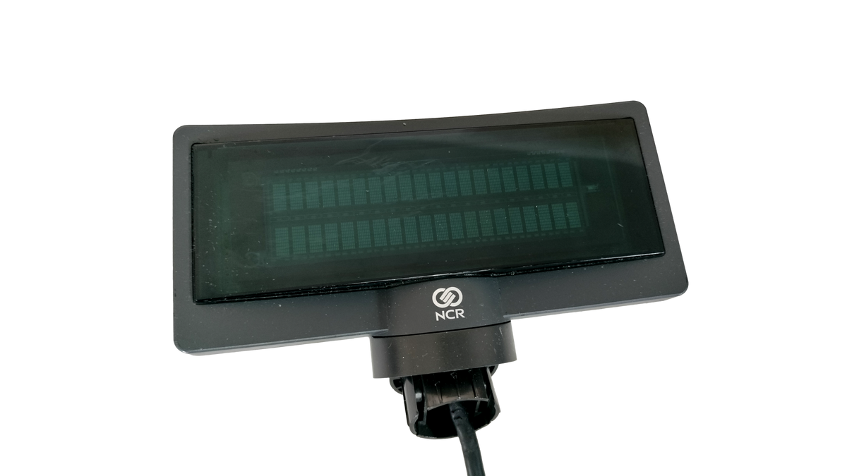 NCR 5975 RealPOS 2x20 VFD Customer Pole Display 5975-1001-9082