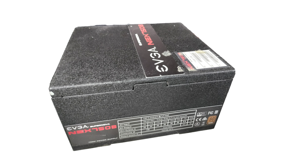 EVGA SuperNOVA NEX750B 750W 80 PLUS Bronze Semi-Modular Power Supply PSU