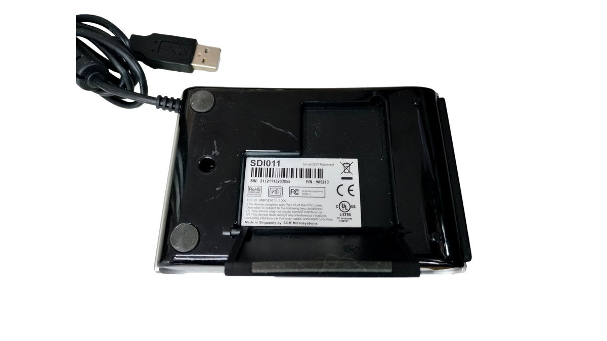 SCM Microsystems SDI011 SmartOS Contactless RFID Smart Card Reader USB 905213